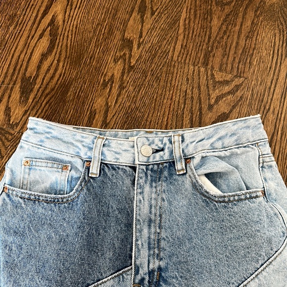 Women’s Multi-Color Striped Jeans (PacSun) - Picture 8 of 8